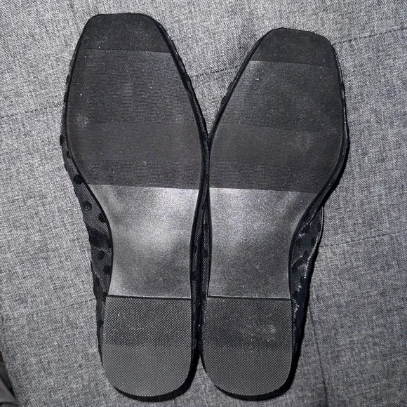 Torrid Black Mary Jane Flats with Polka Dots 8.5WW - Picture 4 of 5